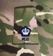Load image into Gallery viewer, British Army Rank Slide - Choose your style - Choose your Rank - Royal Logistic Corps (RLC)
