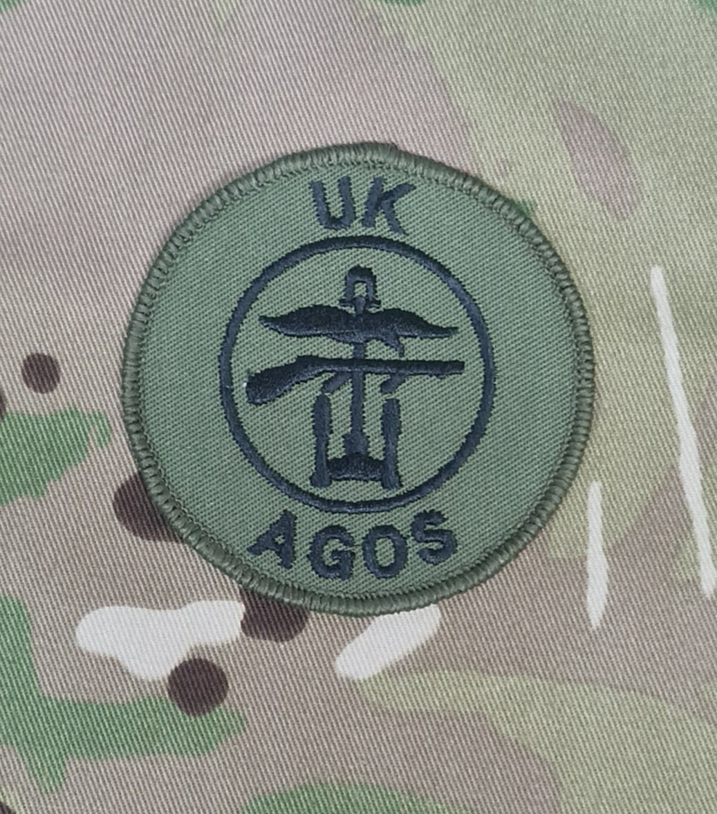 United Kingdom Air Ground Integration School (UKAGOS) Circular Unit Recognition Patch