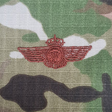 Load image into Gallery viewer, Spanish/Spain paracaidista - US (OCP, Regulation Size) Ripstop multicam fabric embroidered Parachutist wing jump patch / badge
