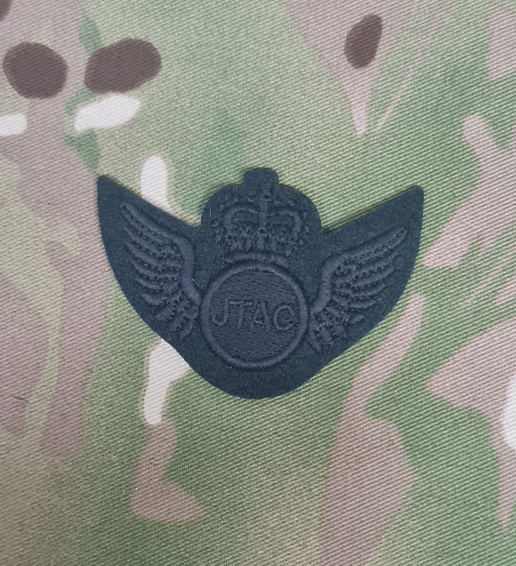 JTAC Wings (Joint Terminal Attack Controller) qualification badge (Rifles / RGR Black on rifle green variation)