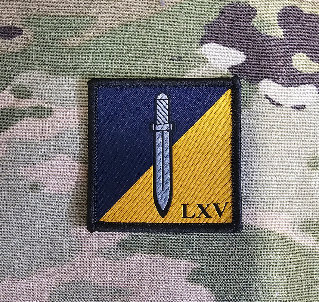 65 Sqn RLC (UKSF) Tactical Recognition Flash TRF / DZ Badge