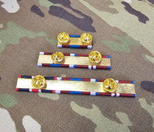 Load image into Gallery viewer, Custom Made Medal Ribbon Bar with Clutch &amp; Pin Fixings / Removable
