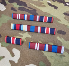 Load image into Gallery viewer, Custom Made Medal Ribbon Bar with Clutch &amp; Pin Fixings / Removable
