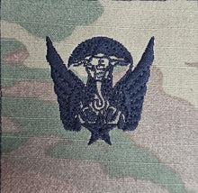 Load image into Gallery viewer, cote d ivoire / Ivory Coast - USA (OCP, Regulation Size) Ripstop multicam fabric embroidered Parachutist wing jump patch / badge
