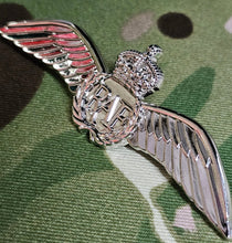 Load image into Gallery viewer, RAF / Royal Air Force Pilots Wings Metal (Kings Crown / CR3) - (Full Size)
