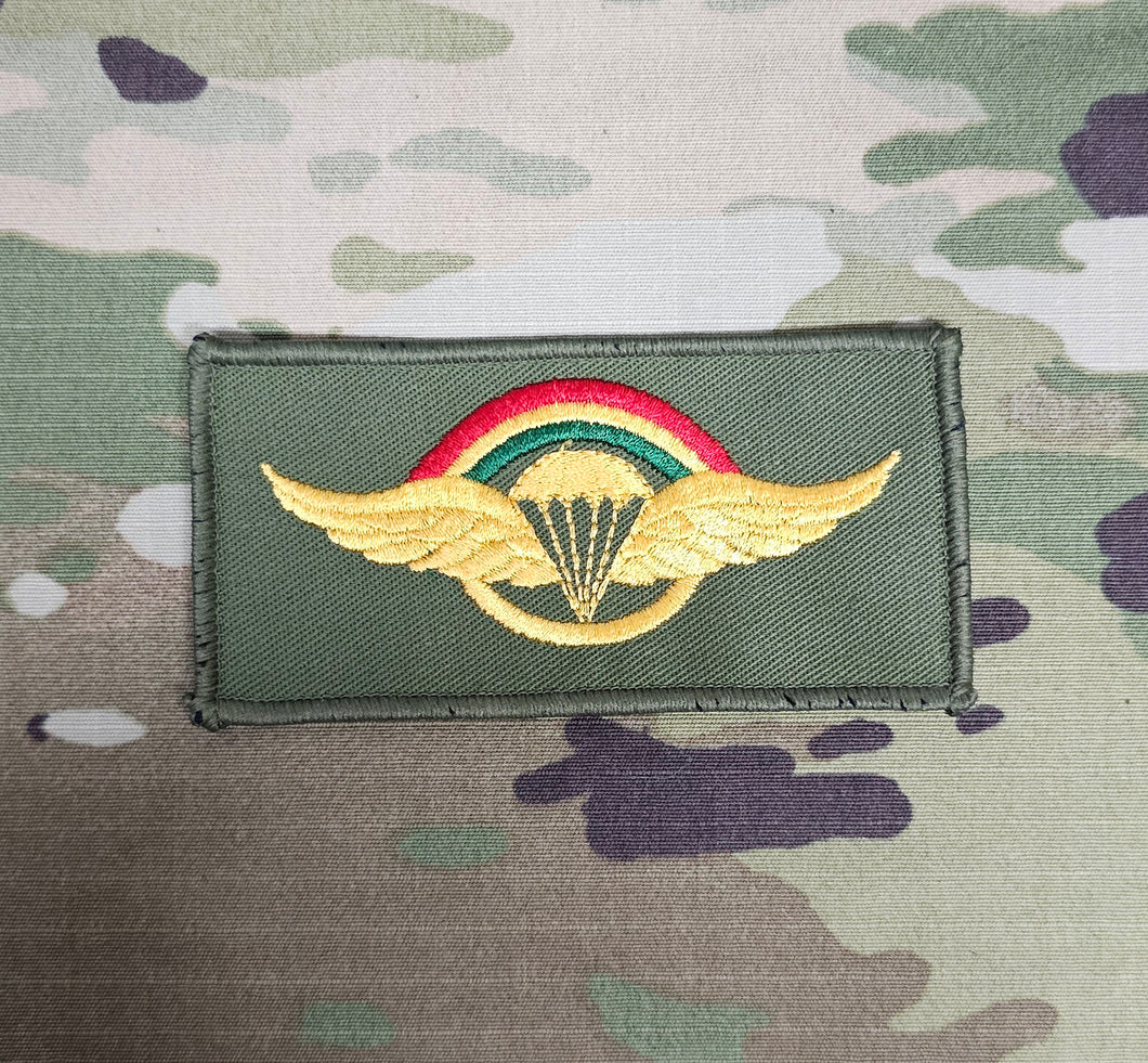 Bolivia / Bolivian Parachutist Qualification Wing badge patch