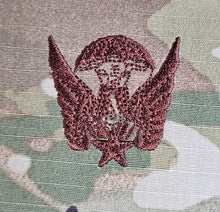 Load image into Gallery viewer, cote d ivoire / Ivory Coast - USA (OCP, Regulation Size) Ripstop multicam fabric embroidered Parachutist wing jump patch / badge
