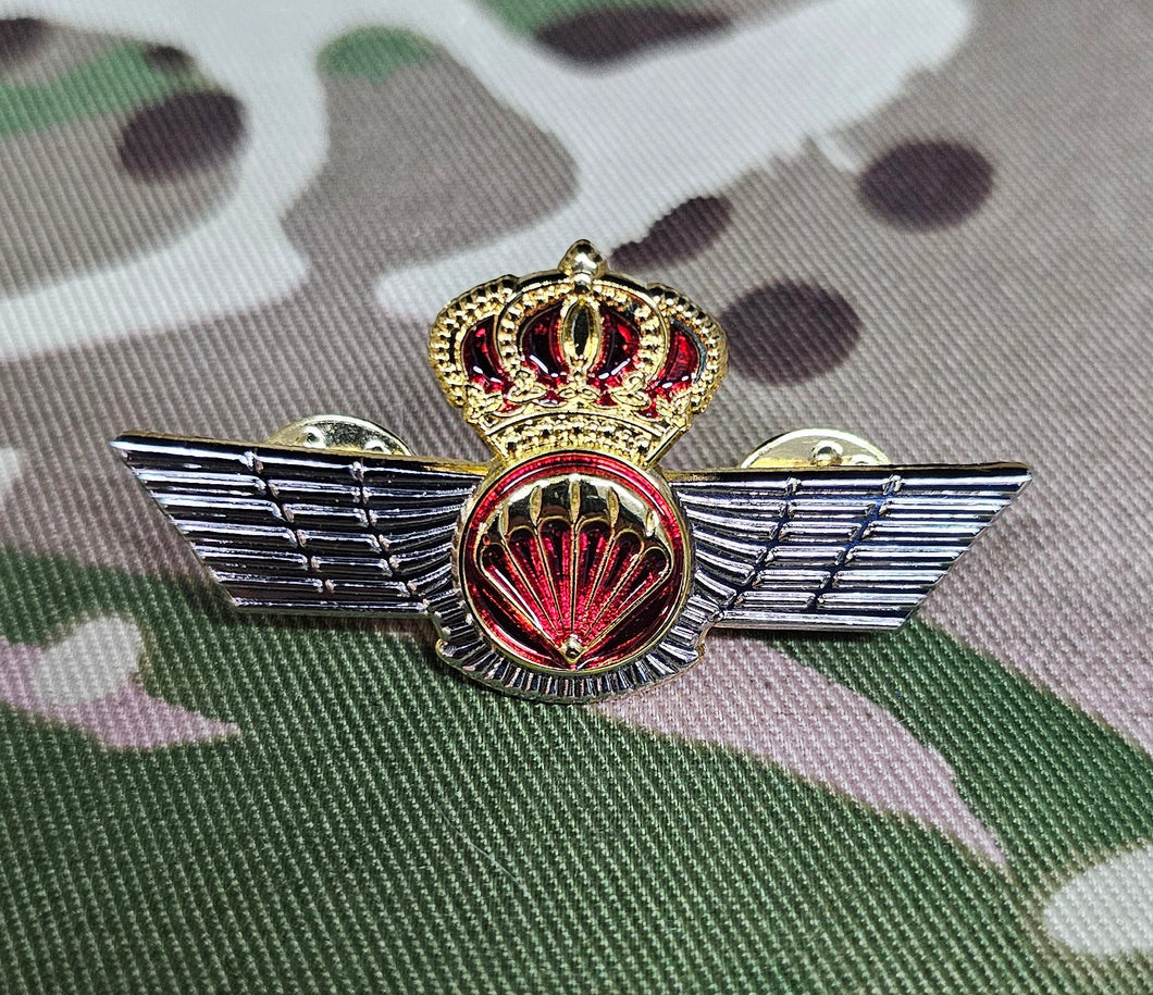 Miniature Spain / Spanish Parachutist / paracaidista Jump Wings Metal - Basic (Mess Dress)