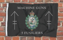 Load image into Gallery viewer, 5 Fusiliers Machine Gun Platoon - Fully Printed Flag
