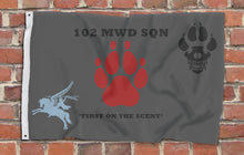 Load image into Gallery viewer, 102 MWD Sqn Military Working Dog Squadron - Fully Printed Flag
