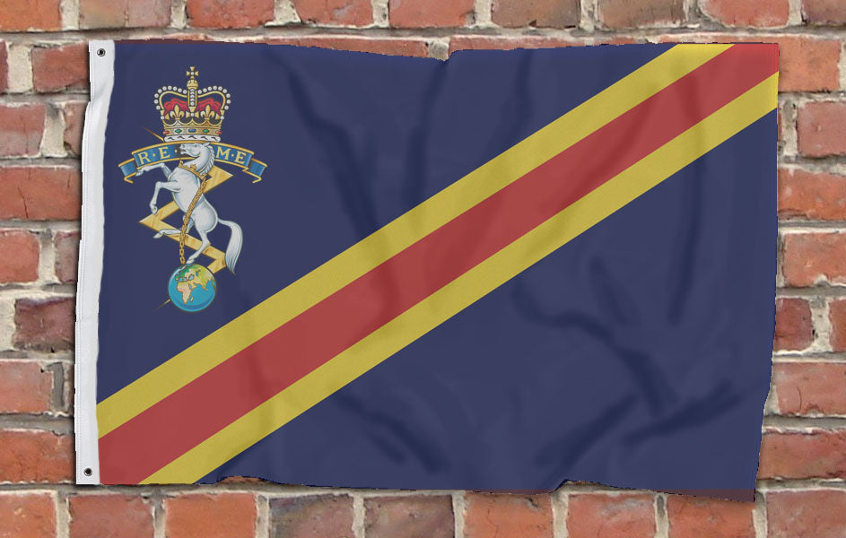 REME Royal Electrical & Mechanical Engineers - Fully Printed Flag