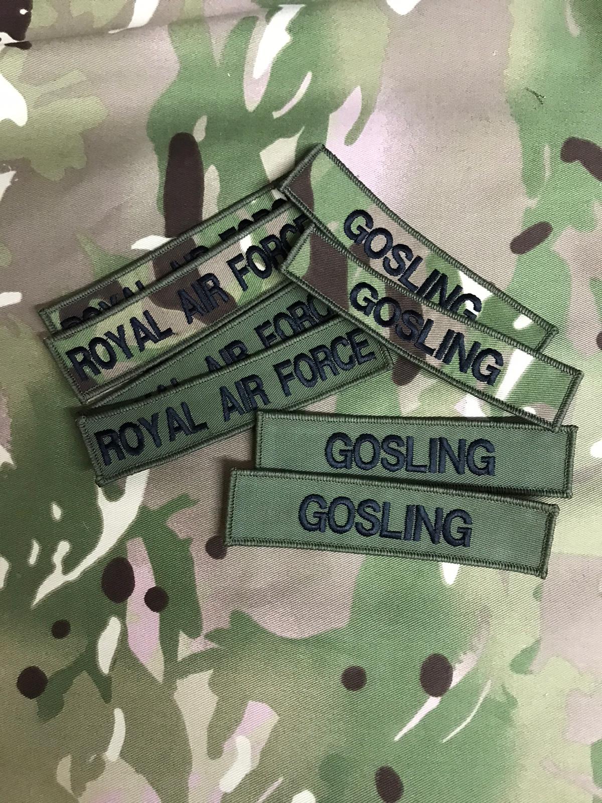 British army name tapes best sale