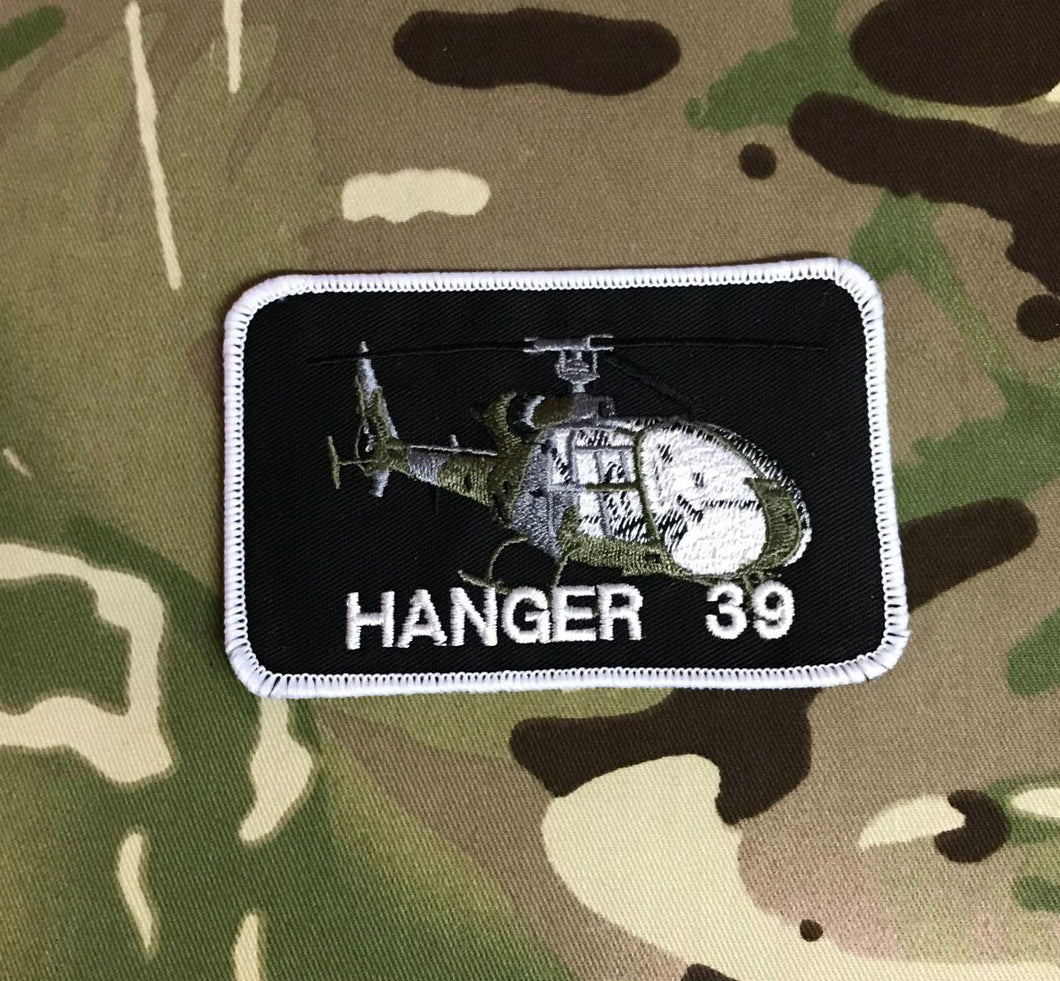 Bespoke Pilot / Crew Team Name Badge - Gazelle Helicopter