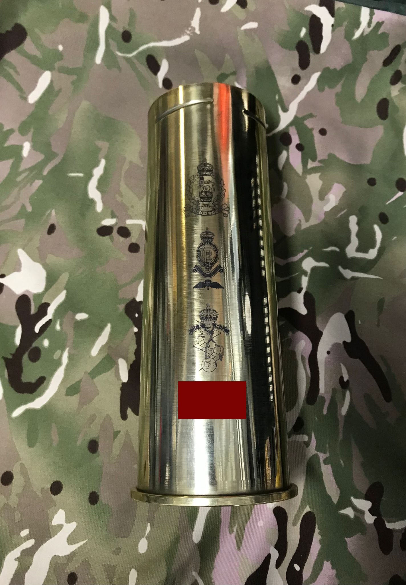Engraving Service - Artillery 105mm Brass Shell / Cart / Cartridge Eng ...