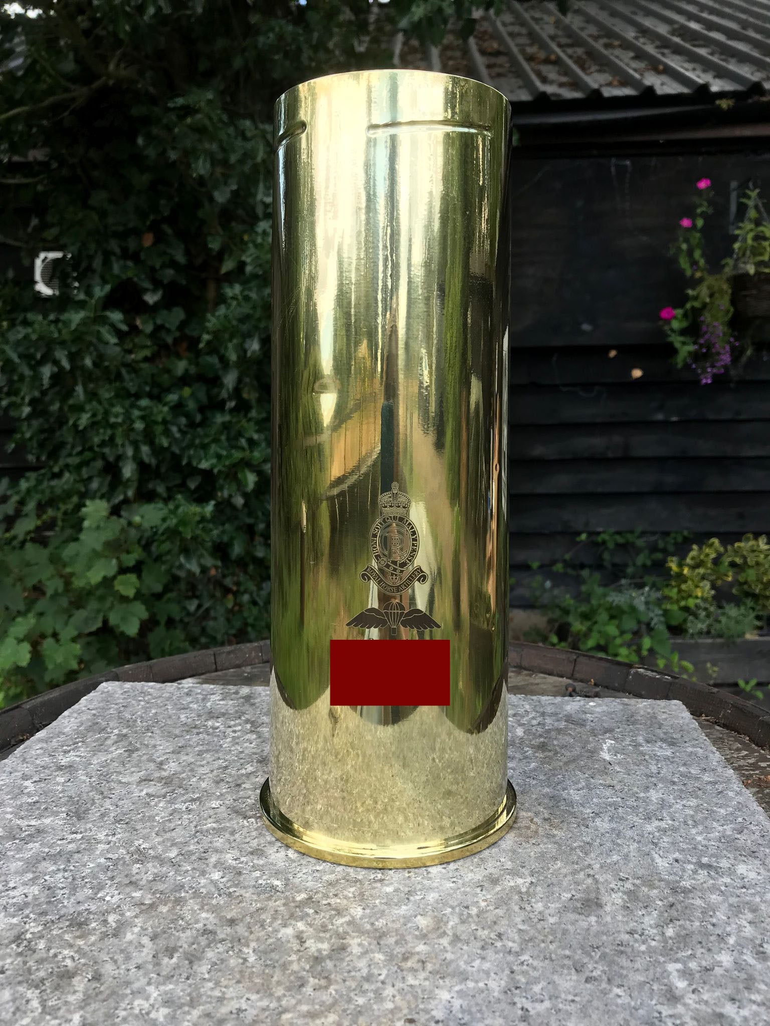 Engraving Service - Artillery 105mm Brass Shell / Cart / Cartridge Eng ...