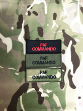 Load image into Gallery viewer, (FCF / FRMU) Future Commando Force (RAF) Royal Air Force Embroidered Shoulder Patch
