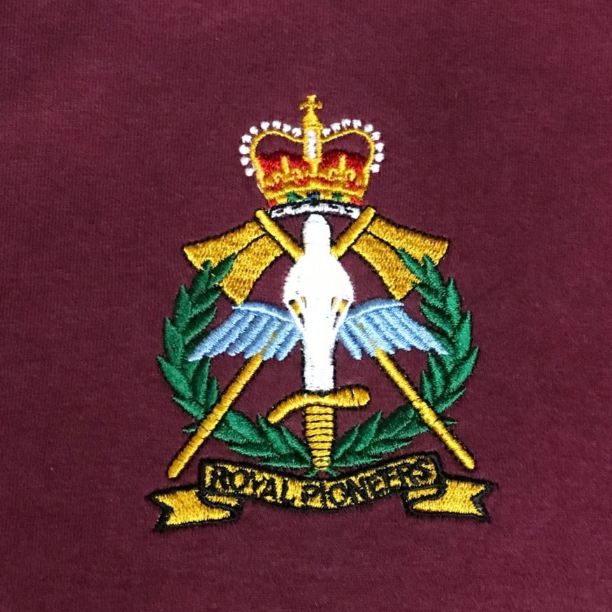 Embroidered Airborne Royal Pioneer Corps (pre RLC)  - Choose your Garment