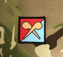 Load image into Gallery viewer, Joint NBC Defence Regiment (Tank Regiment / RAF / RE - 28 Engineer Regiment)  (CBRN) Badge Full Colour Unit Badge
