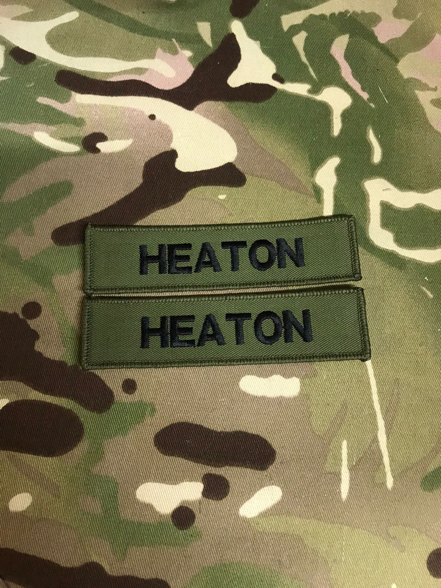 British army name tapes hotsell