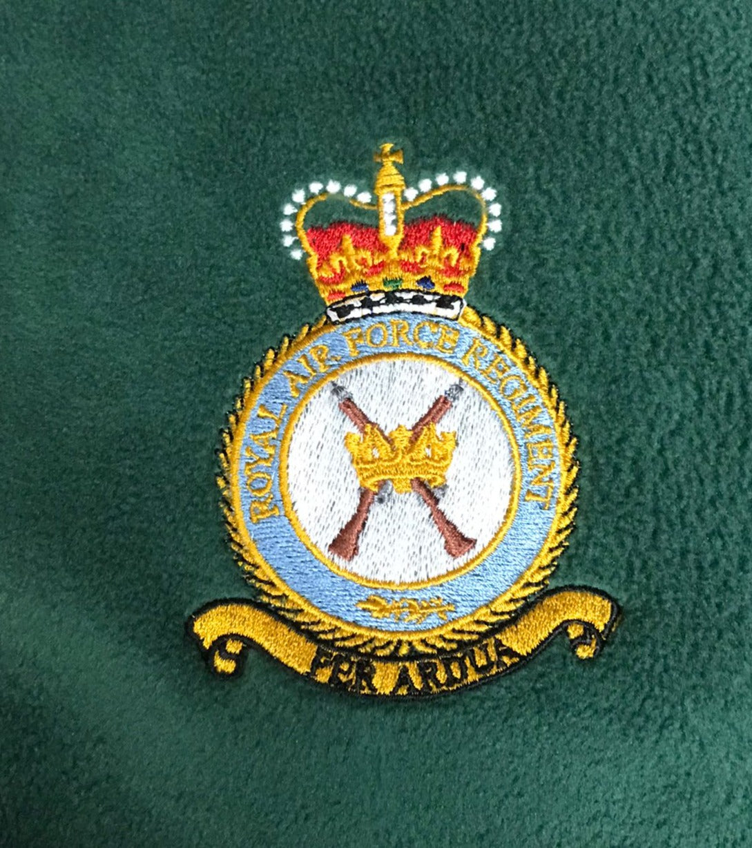 Royal Air Force Regiment Crest (RAF) - Embroidered - Choose your Garme ...