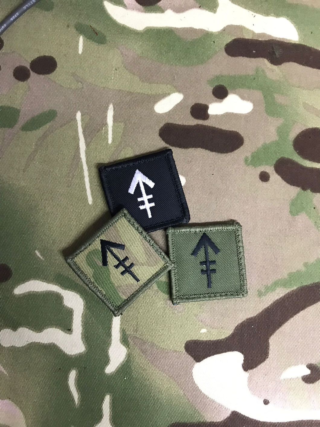 Machine Guns NATO Map symbol - Badge / Patch (BULK PURCHASE ONLY ...