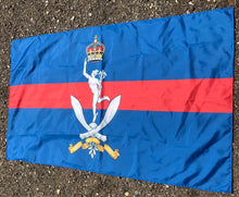 Load image into Gallery viewer, Queens Gurkha Signals (QGS) - Fully Printed Flag
