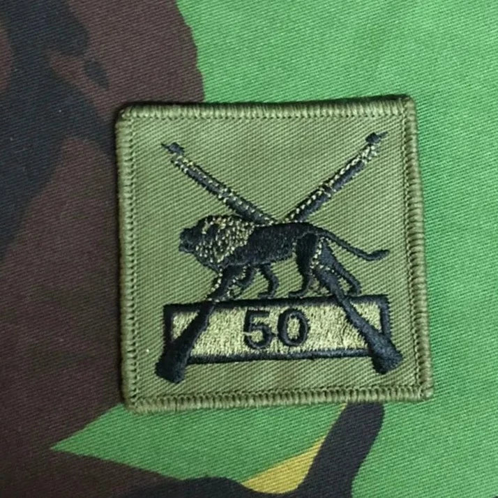 Bisley 50 Shooting Subdued Combat qualification Badge