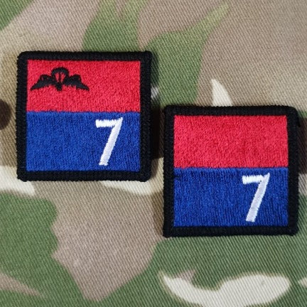 7 (Para) RHA Royal Horse Artillery 40MM X 40MM Miniature Mini DZ