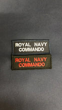 Load image into Gallery viewer, Royal Navy (FCF / FRMU) Future Commando Force Embroidered - shoulder title / mud guards
