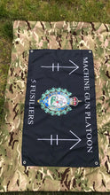 Load image into Gallery viewer, 5 Fusiliers Machine Gun Platoon - Fully Printed Flag
