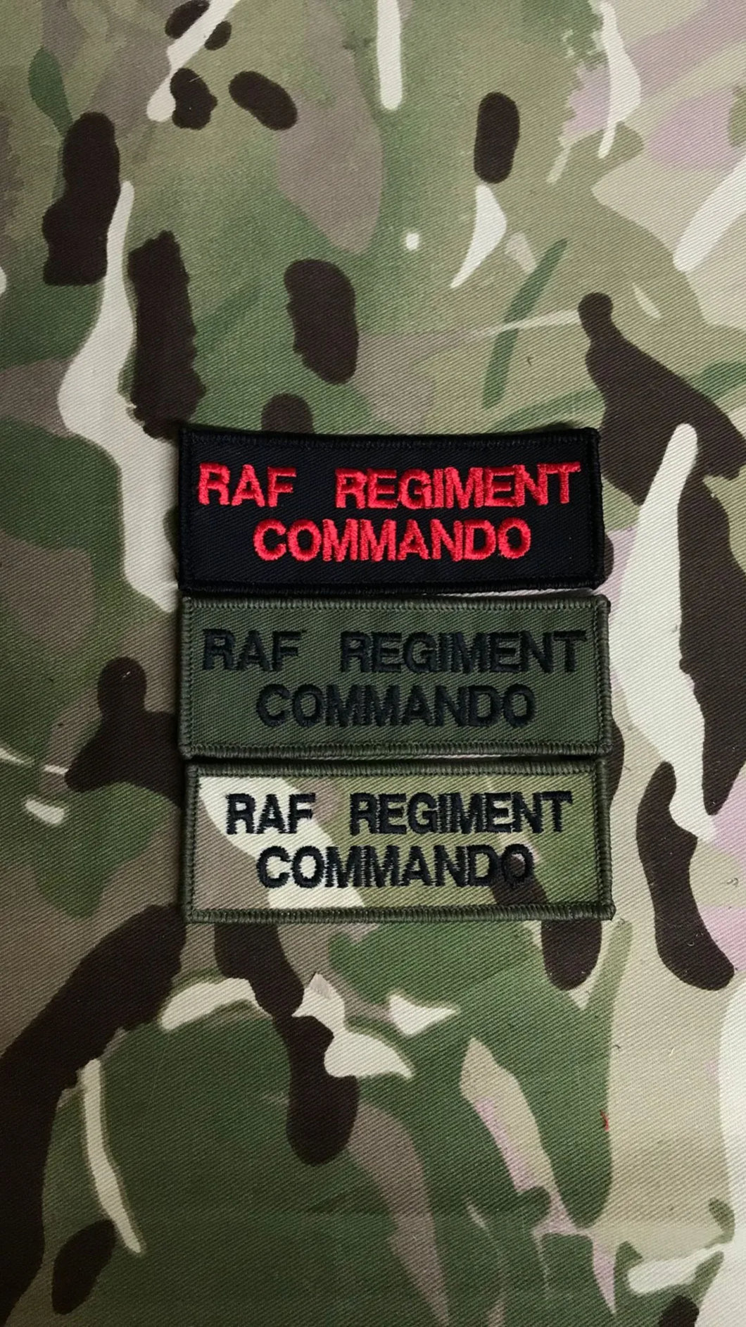 (FCF / FRMU) Future Commando Force (RAF) Royal Air Force Regiment Commando Embroidered Shoulder Patch