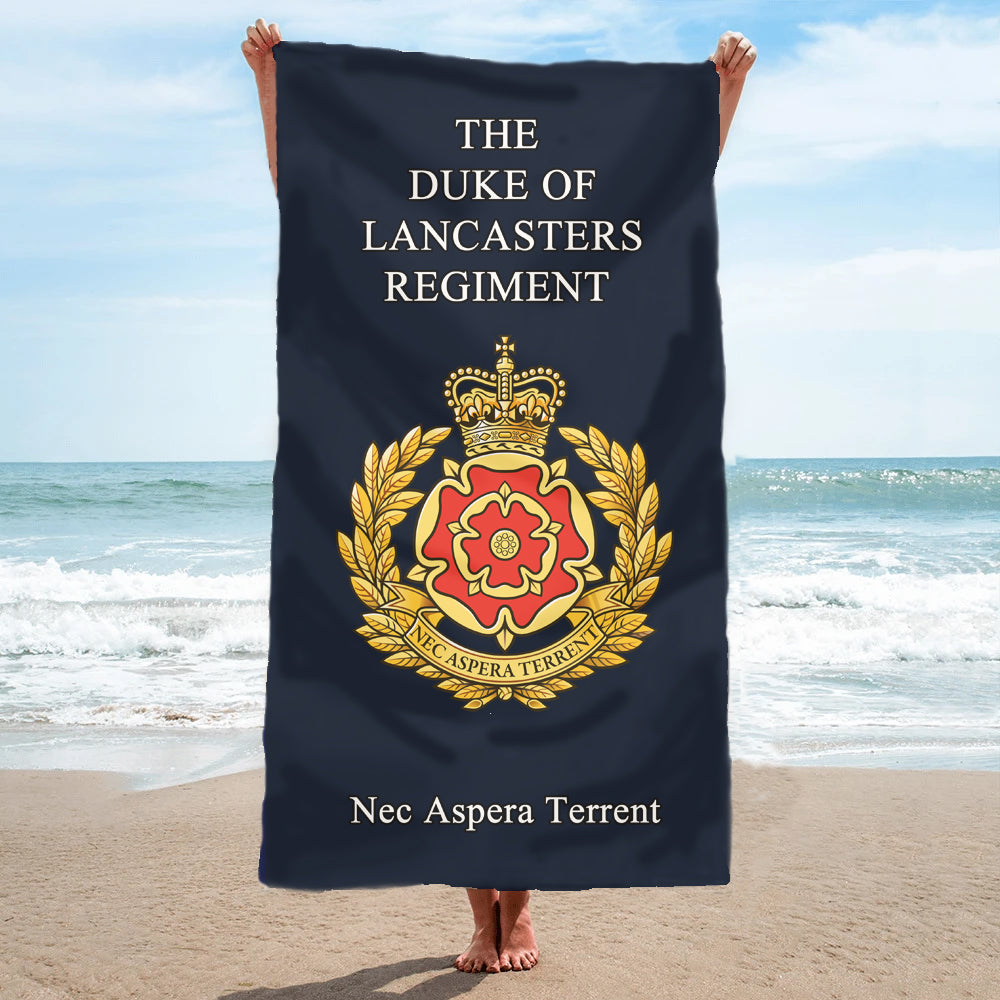 Fully Printed Regimental Towel - Duke Of Lancasters Regiment (LANCS)