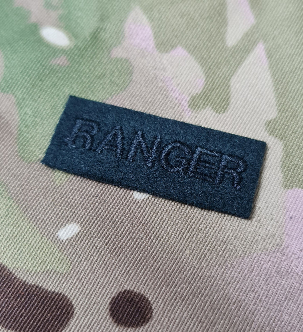 British Army Ranger Qualification No2 Dress Badge (Rifle Green / Black)