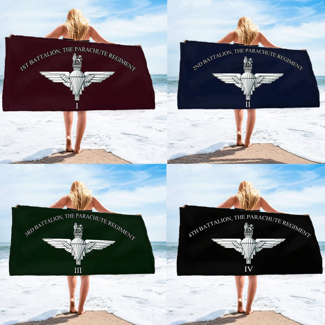 C3R Parachute Regiment / Battalion - Printed Towel (choose your battalion)