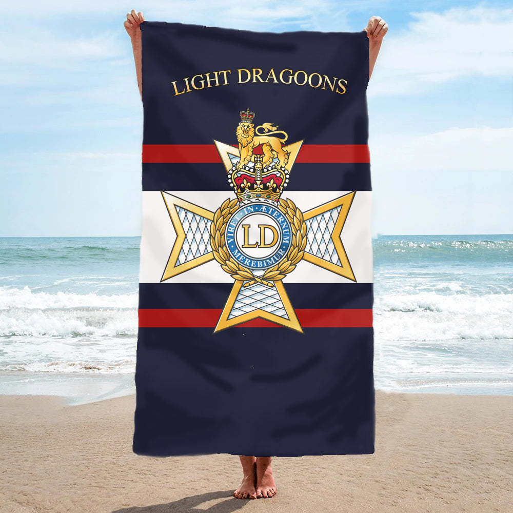 Fully Printed Regimental Towel - Light Dragoons (LD)