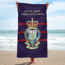 Load image into Gallery viewer, Fully Printed Regimental Towel - Royal Army Ordnance Corps (RAOC)
