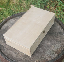 Load image into Gallery viewer, Double Bottle presentation wood box
