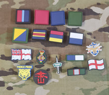 Load image into Gallery viewer, silicone / clog / water shoe - novelty charm / gem / logo logo customise your tactical military footwear here - DZ / TRF / PARA
