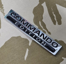 Load image into Gallery viewer, Commando Special Edition - Chrome ABS 3D automobile / car / Truck / Decal / logo
