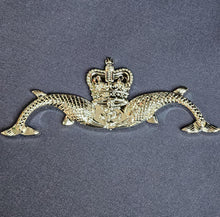 Load image into Gallery viewer, Submariner Dolphins - Chrome ABS 3D automobile / car / Truck / Decal / logo HM Submarine Service
