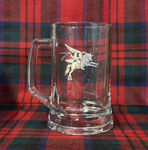 Load image into Gallery viewer, Pegasus / Bellerophon / Airborne forces - Metal 2D Logo / Motif - beer pint glass tankard 660ml logo glass
