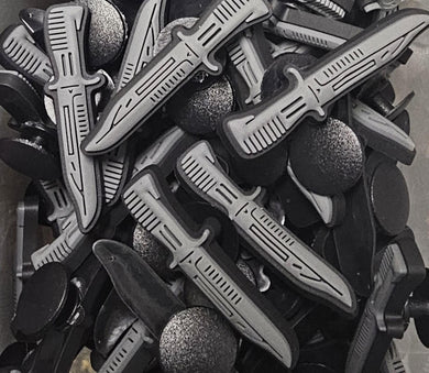 SA80 Bayonet - Shoe charm - clog / water shoe - novelty charm / gem / logo customise your footwear