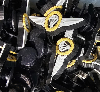 German Fallshirmjager Paratrooper Wing - Shoe charm - clog / water shoe - novelty charm / gem / logo
