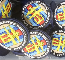Load image into Gallery viewer, Op Herrick / Afghanistan - Shoe charm - clog / water shoe - novelty charm / gem / logo customise your footwear
