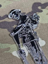 Load image into Gallery viewer, 3D WW1 Tommy Chrome ABS 3D automobile / car / Truck / Decal / logo Remembrance armistice veteran lest we forget hm forces
