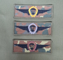 Load image into Gallery viewer, German Fallshirmjager Airborne Parachutist qualification Wings - all grades / all colour variations

