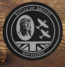 Load image into Gallery viewer, Battle of Britain Night - Personalised Engraved Slate Coasters - Regimental Coaster
