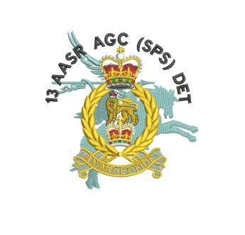 13 Air Assault Support Regiment (13 AASR) AGC SPS DET  - Embroidered - Choose your Garment