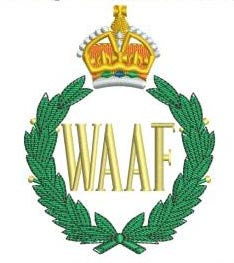 Women's Auxiliary Air Force (WAAF)- Embroidered - Choose your Garment