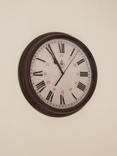 Load image into Gallery viewer, RAF 1943 Pattern Replica 12/24 Wall Clock 12&quot;/30.5cm (Silent Sweep Movement)
